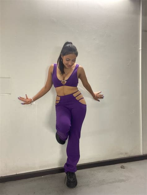 maddy perez purple suit